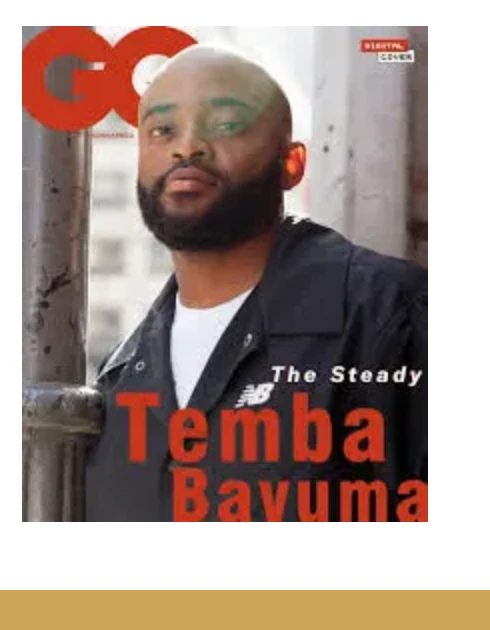 GQ cover featuring Temba Bavuma
